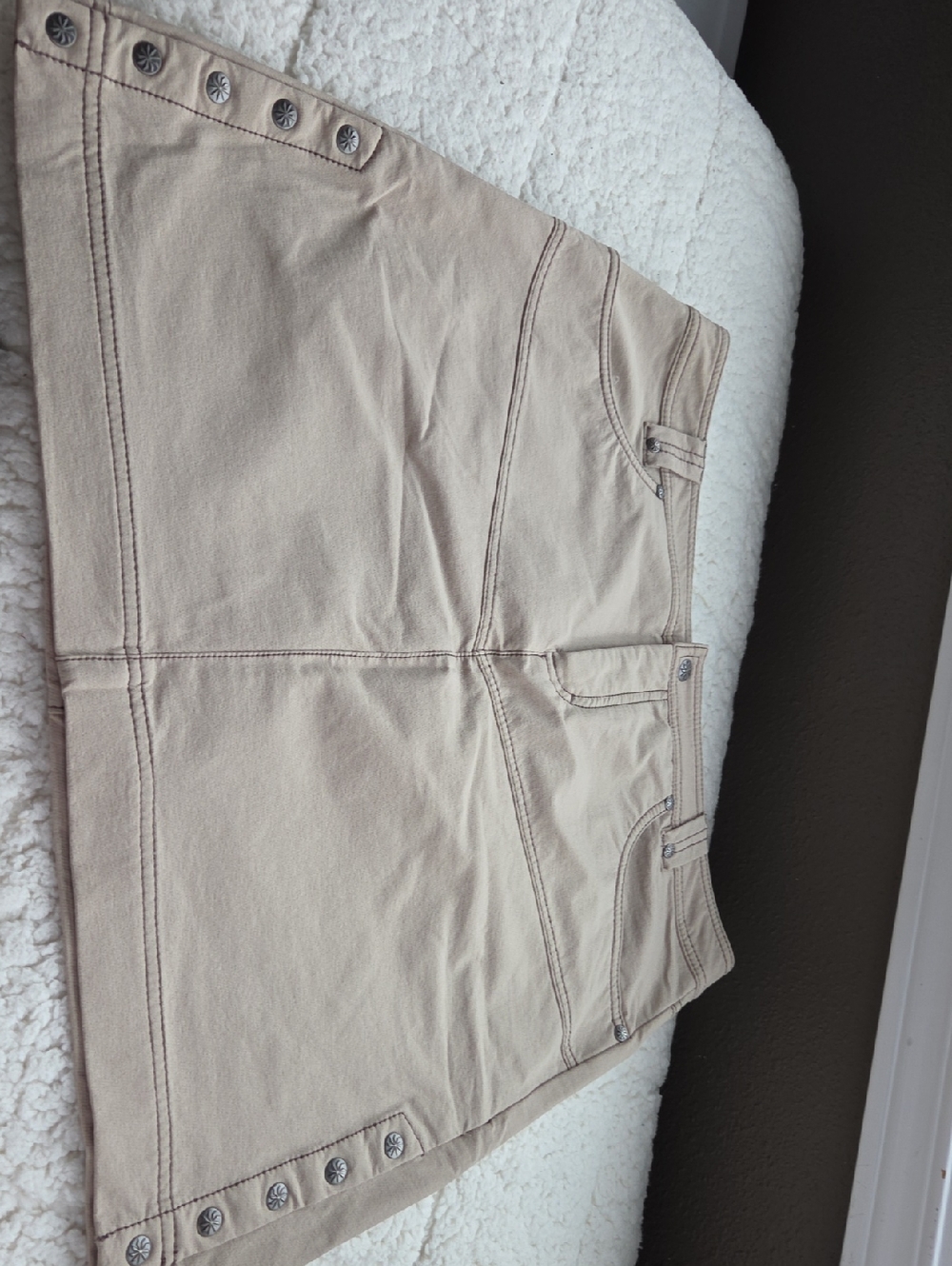 Athleta Light Beige Womens Skirt, Tall/Large